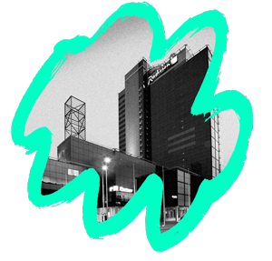 Loomingut majutab Radisson BLU